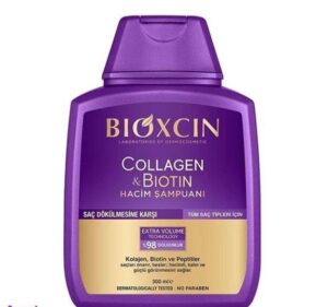 شامپو بیوکسین کلاژن و بیوتین بنفش